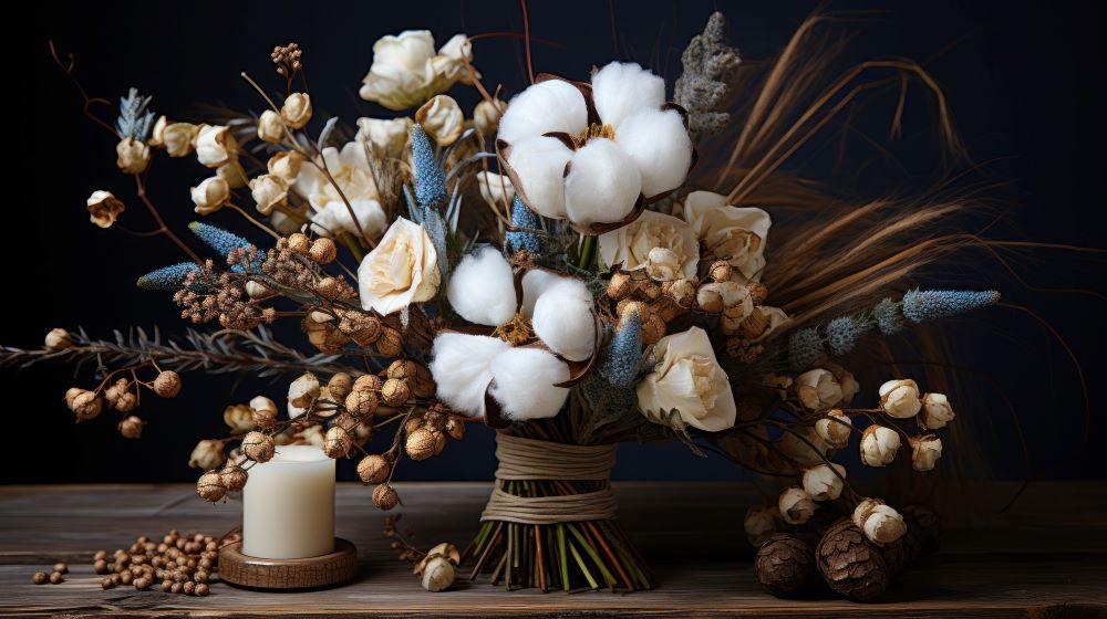 Asthetic Ways to Display a Wood Flower Wreath in Your Winter Arrangements